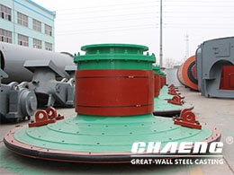 Ball mill inlet & outlet