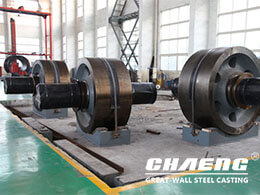 Cement kiln support roller & bearing