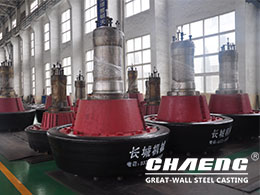 Vertical coal mill grinding roller
