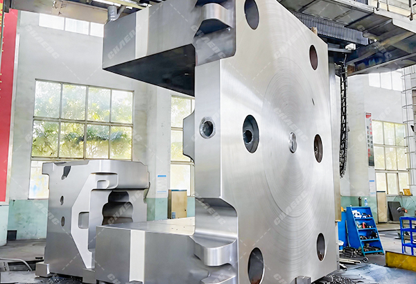 Hot die forging beam