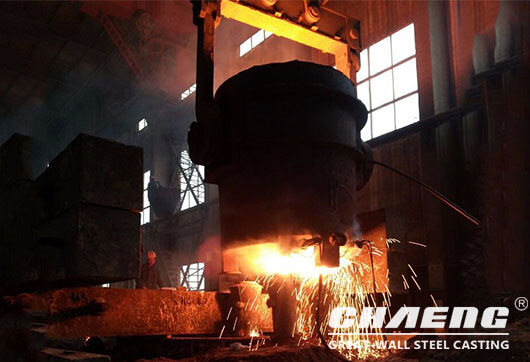 steel casting exported