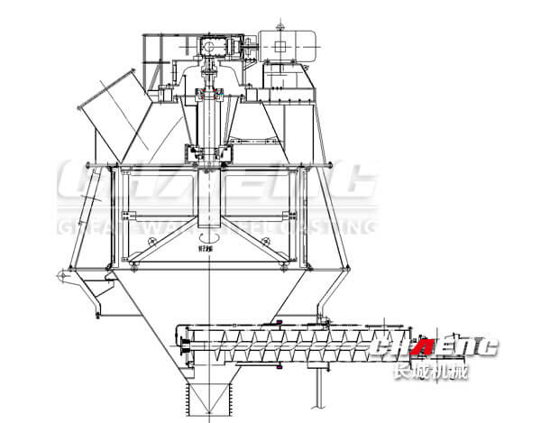 vertical mill  separator
