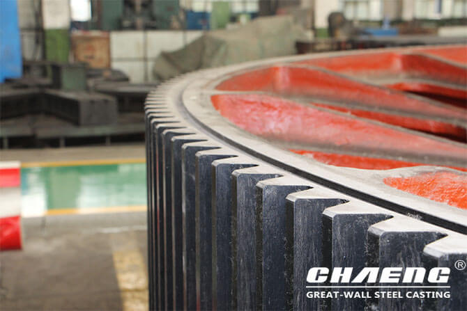 ball mill geared ring