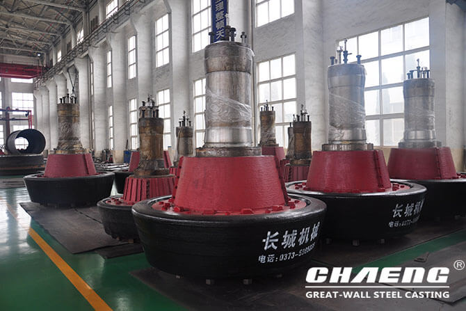 vertical roller mill grinding roller