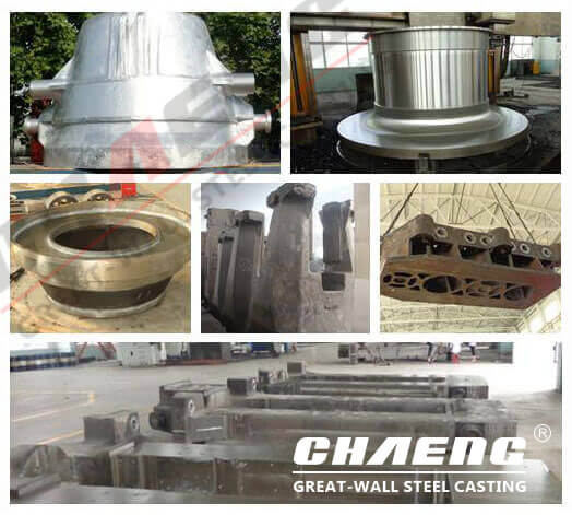 customzied steel castings, steel industry cement industry