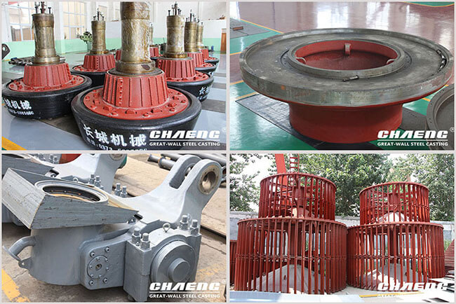 vertical mill spare parts