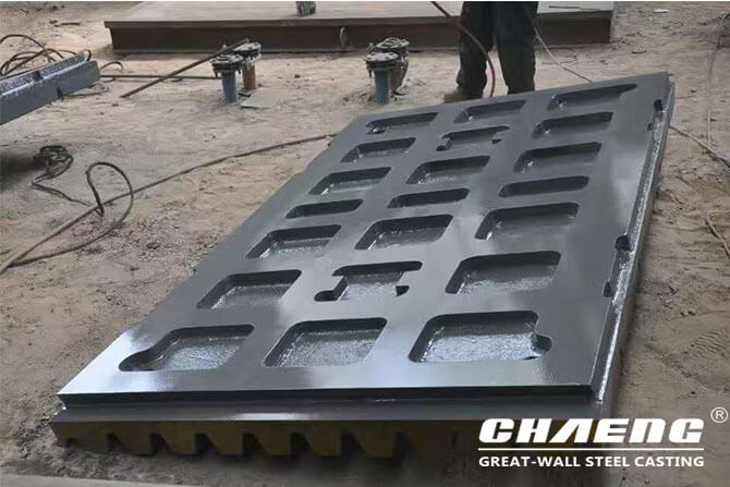 stone crusher jaw plate