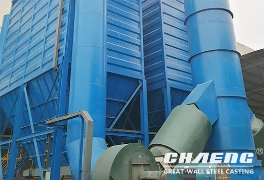 Large bag dust collector used by CHAENG