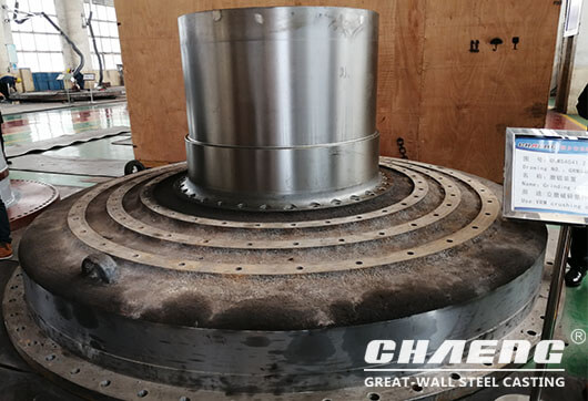 balll grinding mill end cover, ball mill head