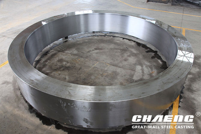 rotary kiln tyre steel casting
