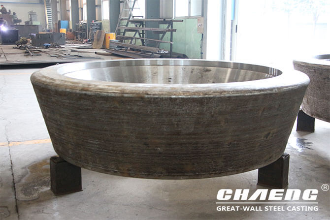 vertical cement mill grinding roller tyre