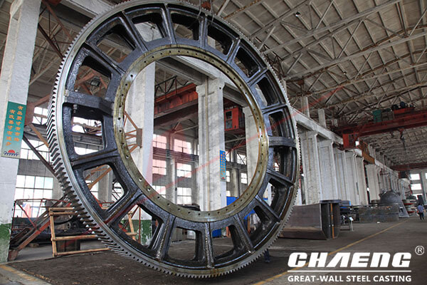 casting girth gear