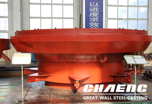 vertical mill grinding table