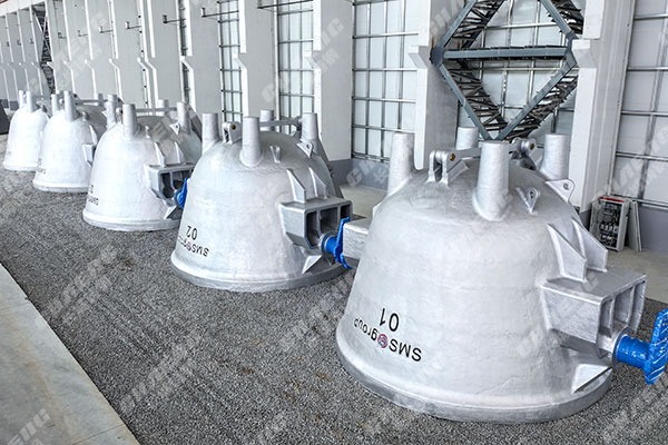 SMS Slag Pots – Great Wall Cast Steel provides bulk supply for international metallurgical equipment