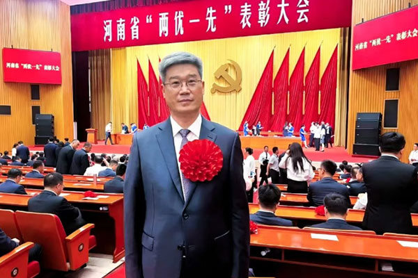 Good news! Wang Jizhong of Xinxiang Great Wall has been awarded the title of "Outstanding Party