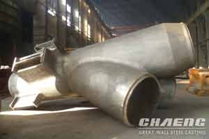 Cast steel node sent to Shandong