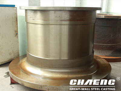 Ball mill trunnion for Hebei cement company