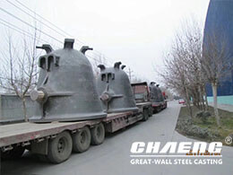 CHAENG cast steel slag pots, reach Indonesia and Germany