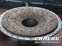 Ball mill end cover