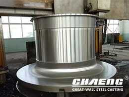 Ball mill trunnion making process