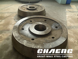 Kiln thrust roller casting