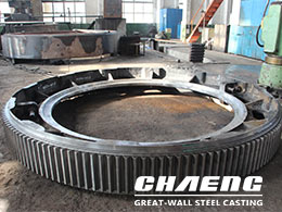  Anti-deformation measures adopted in manufacturing ball mill girth gear by CHAENG