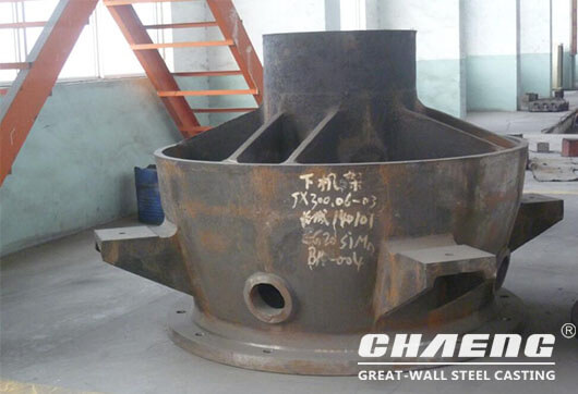 crusher bottom frame