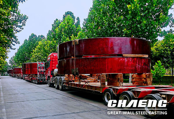 CHAENG kiln tyre steel casting