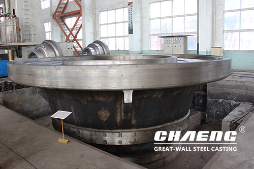 vertical roller mill grinding table