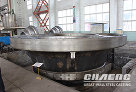 Hebei cement factory purchases vertical mill grinding table from CHAENG