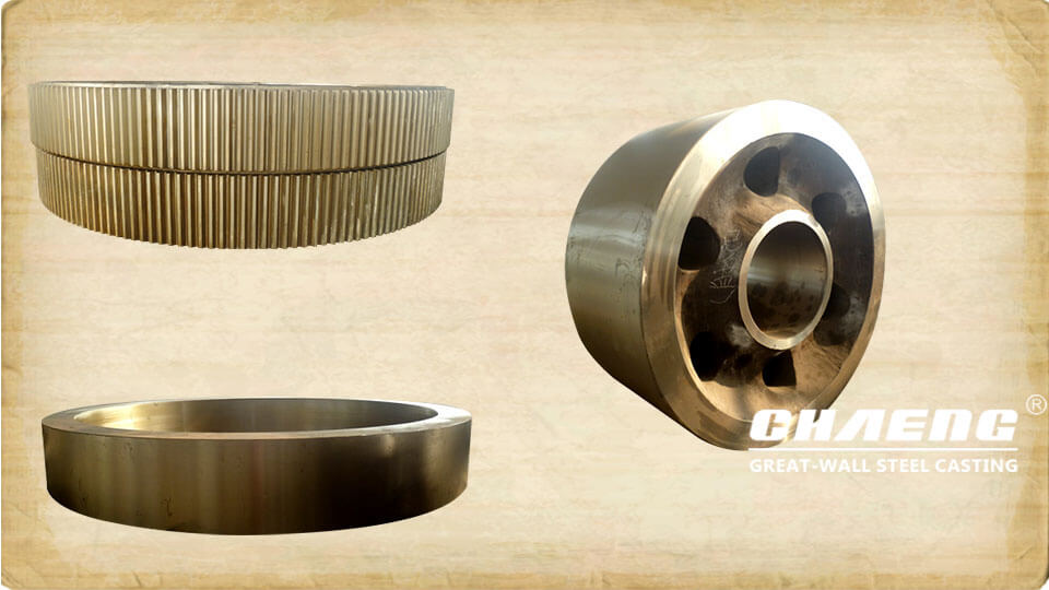 cement machine steel casting