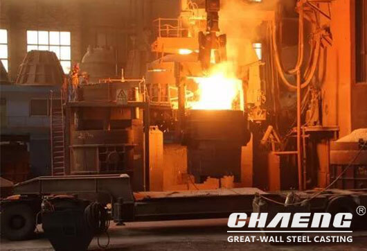 steel casting ball mill trunnion