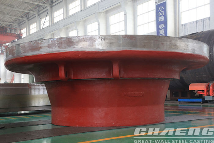 vertical roller mill grinding table