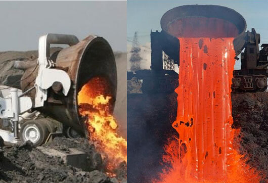 slag pots