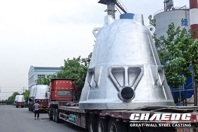 cast steel slag pot