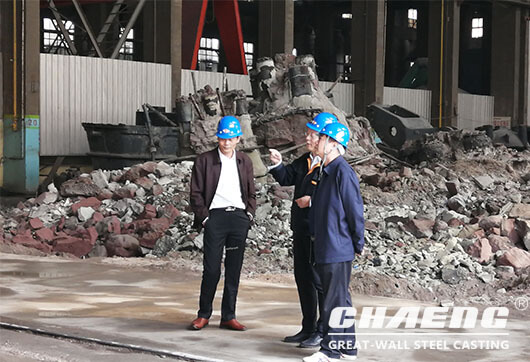 China steel casting manufacturer CHAENG