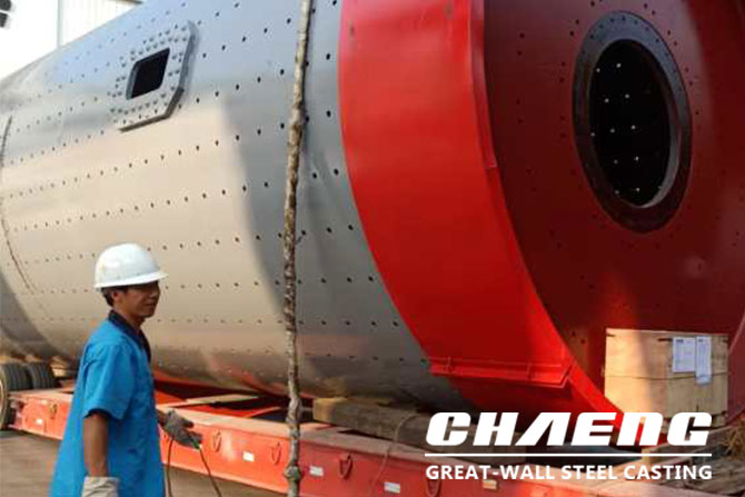 ball mill shell made by CHAENG