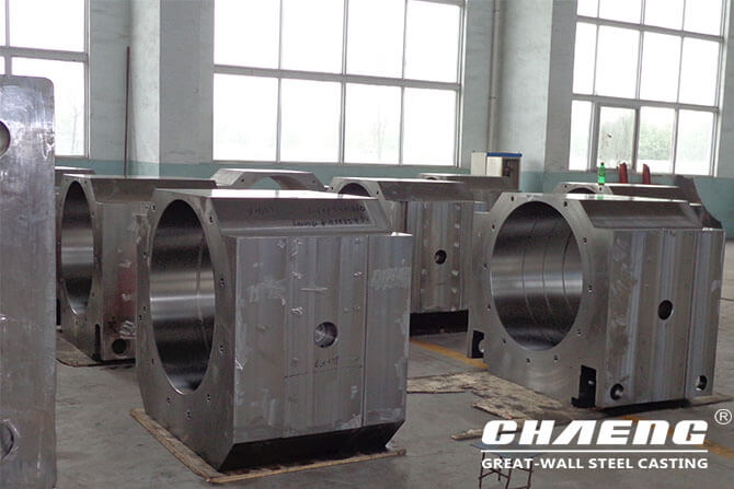 Rolling mill workroll backup roll bearing chocks