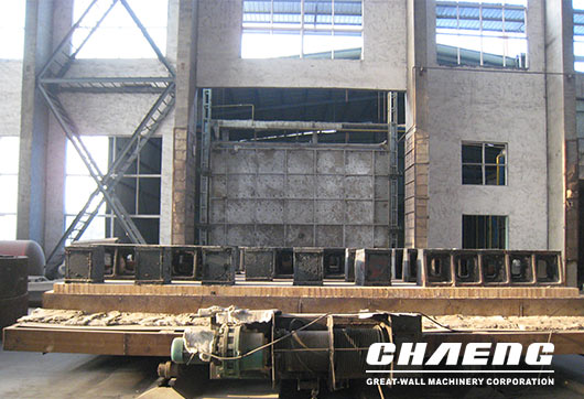 heat treatment furnace in CHAENG