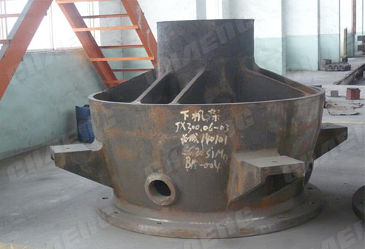 cone crusher frame shell