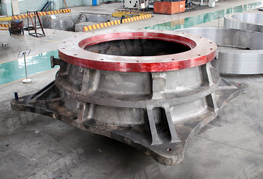 casting frame shell for mining crusher