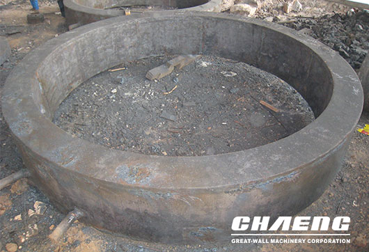 rotary kiln riding ring cast steel