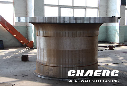 ball mill trunnion, coal mill trunnion, steel casting factory CHAENG