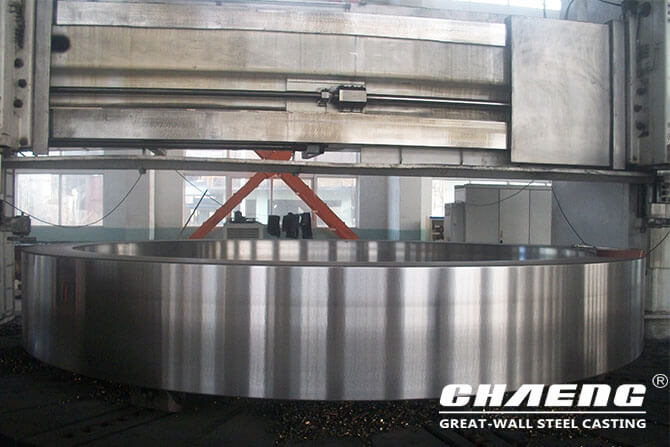 rotary kiln tyre producing