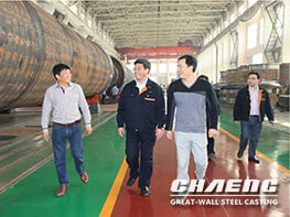 Customers visiting CHAENG factory
