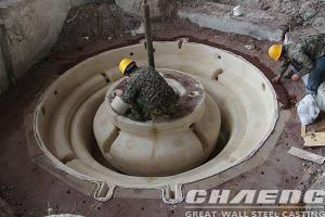 Which factors determine the shrinkage of steel castings