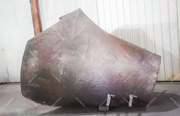 Six pieces of casting stern posts were successfully delivered