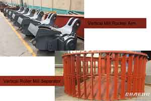 Vertical Mill Rocker Arm and Separator