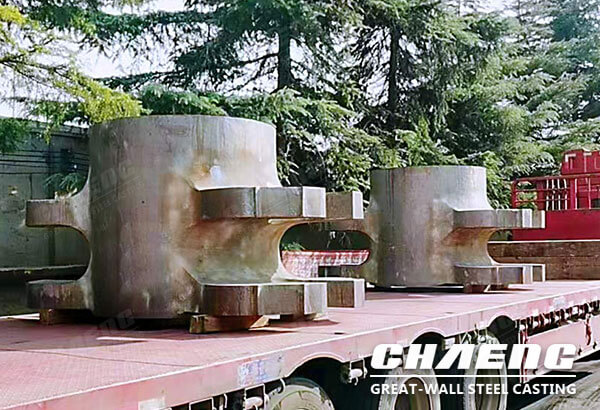 heavy-duty steel casting tiller for ship by CHAENG