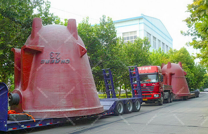 CHAENG slag pots shipped to South Africa and German